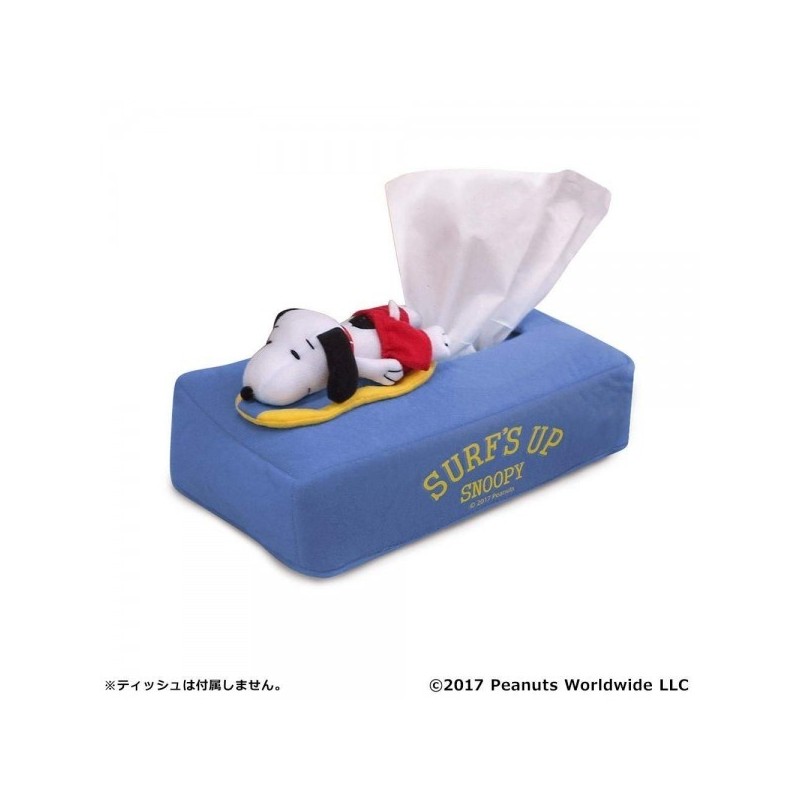 Japan Meiho Snoopy Surfing Style Tissue Paper Holder Japan Meiho Snoopy Surfing Style Tissue Paper Holder
