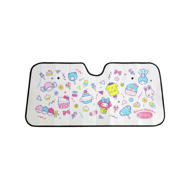 Japan Bonform Car Windshield Sun Block Shading Heat Insulation Hello Kitty Pudding Dog My Melody Little Twin Stars Cinnamon Dog Japan Bonform Car Windshield Sun Block Shading Heat Insulation Hello Kitty Pudding Dog My Melody Little Twin Stars Cinnamon Dog