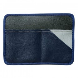Japan Bonform Blue Leather Miscellaneous Bag Multi Function Multi Purpose Storage Bag Card Holder