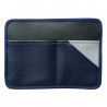 Japan Bonform Blue Leather Miscellaneous Bag Multi Function Multi Purpose Storage Bag Card Holder