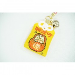 Japan Katsuoji Shrine Daruma Victory Guardian Amulet Peace Amulet Car Keychain