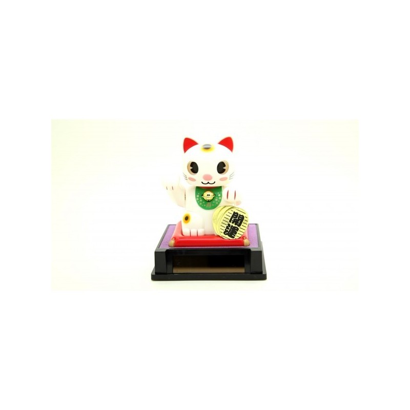 Japanese Cute Lucky Cat Car Home Decoration Solar Shake Hand Japanese Cute Lucky Cat Car Home Decoration Solar Shake Hand