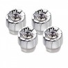 Japan Carmate Car With Amphibole Silver Tire Nozzle