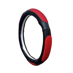 Ultimate Black Red Ring Type Car Steering Wheel Cover
