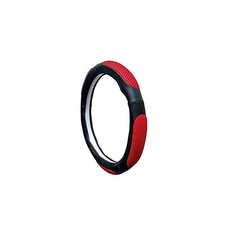 Ultimate Black Red Ring Type Car Steering Wheel Cover Ultimate Black Red Ring Type Car Steering Wheel Cover