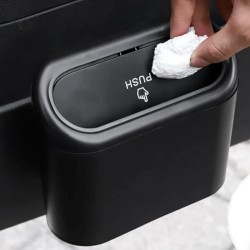 Mini Car Dustbin Accessories For Car Trash Bin