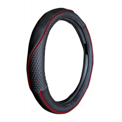 Black Crock Ring Type Car Steering Cover