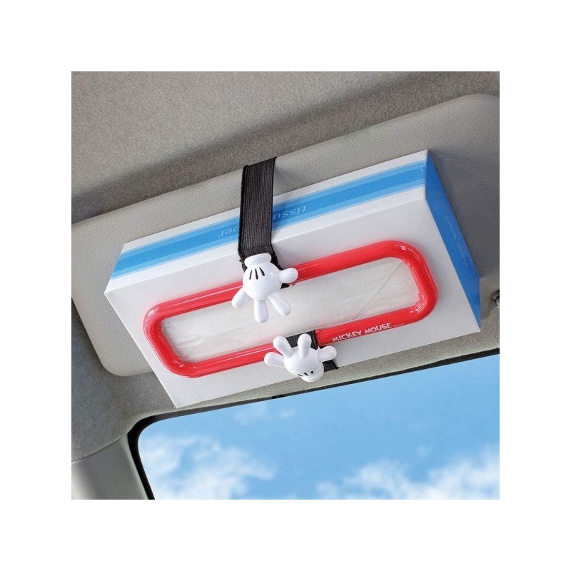 Japan Napolex Mickey Mouse Car Tissue Box Multi Purpose Storage Rack Japan Napolex Mickey Mouse Car Tissue Box Multi Purpose Storage Rack