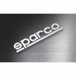 Italian Sparco Car Tail Seal Silver Electroplating Car Sticker Car Seal