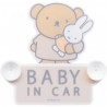 Japanese Car Miffy Baby In Car With Baby Suction Cup Blister